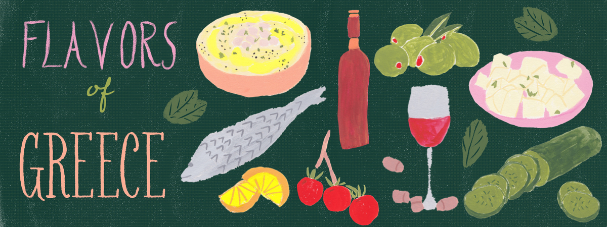 Flavors of Greece by Inez Jestine