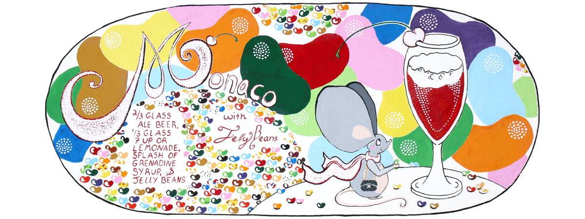 Monaco and Jelly Beans by Nessa Guillet