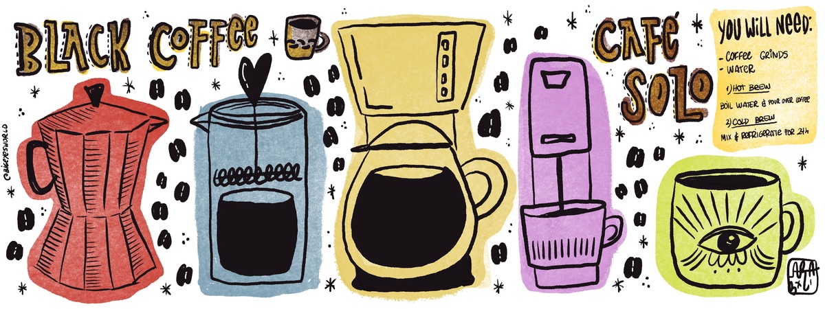 Black Coffee by Laura Alvarez AKA BigEyesWorld