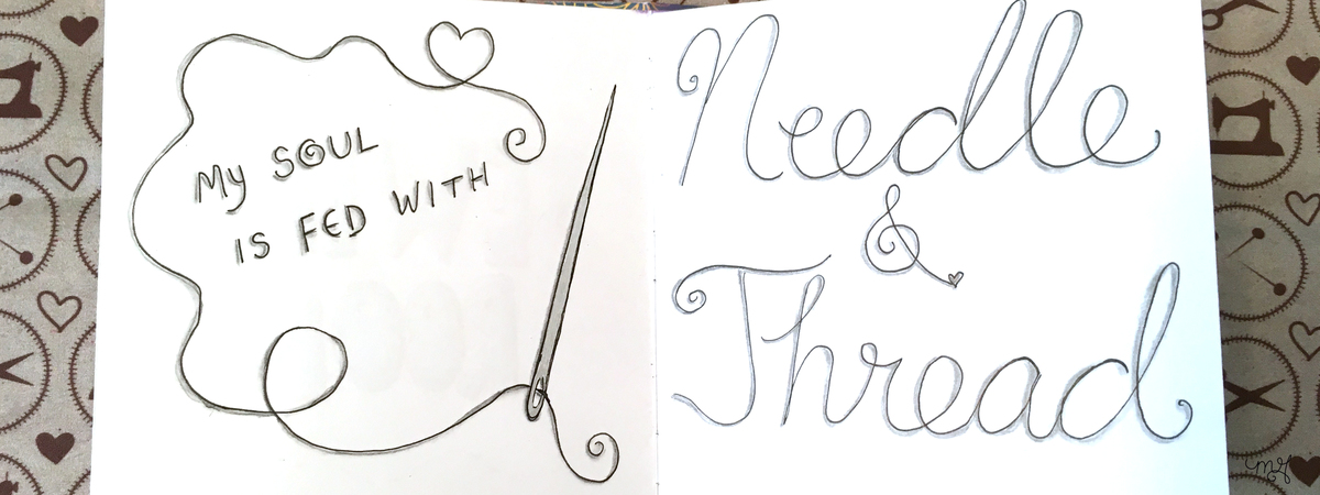 My Soul is Fed with Needle & Thread by Michelle Goggins
