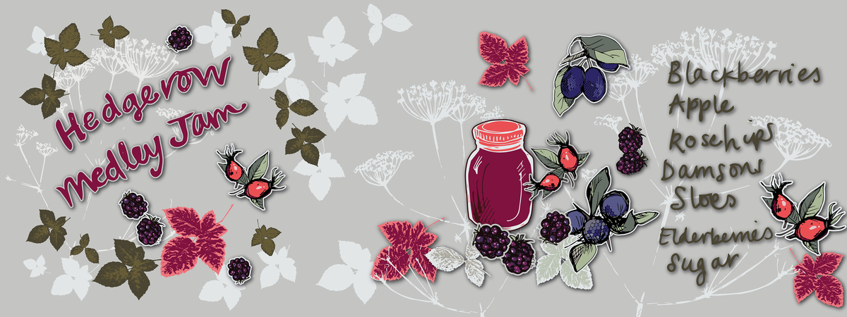 Hedgerow Medley Jam by Bryony Halsted