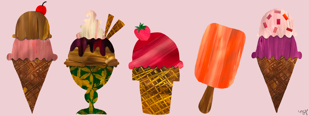 Ice Cream Treats by Michelle Goggins