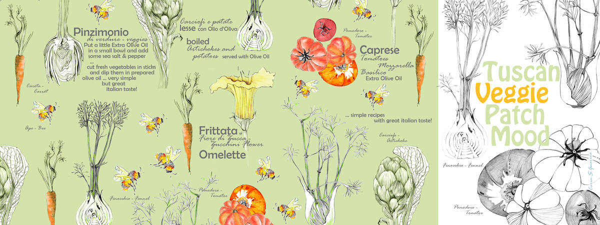 Simple Tuscan Veggies by Carin S.Guarino