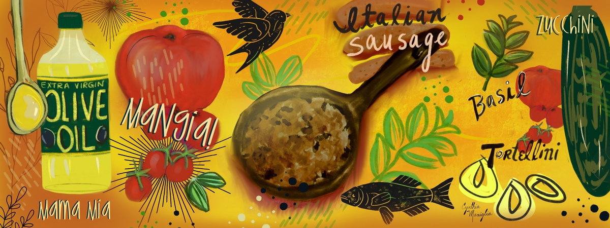 Mangia Mia! by Cynthia Maniglia