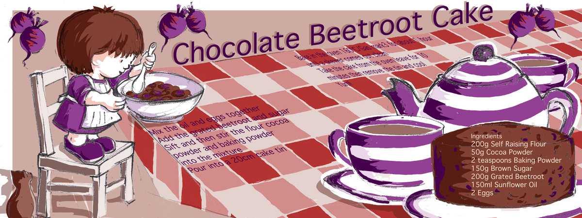 Chocolate Beetroot Cake by Woodle Doo