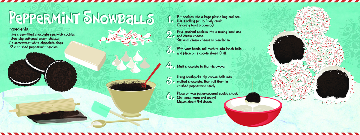 Peppermint Snowballs by Kristeen Martin