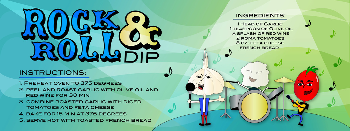 Rock & Roll Dip by Janelle Bailey