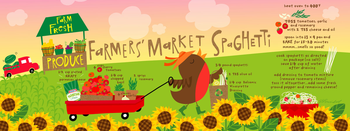 Farmers' Market Spaghetti by Salli S. Swindell