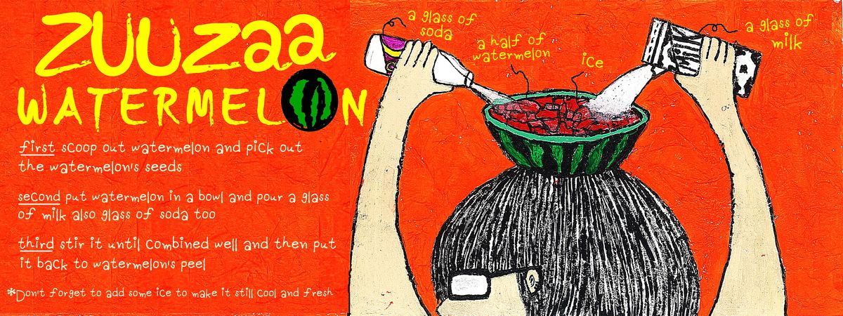ZUUZAA Watermelon by Alisa Hwahear