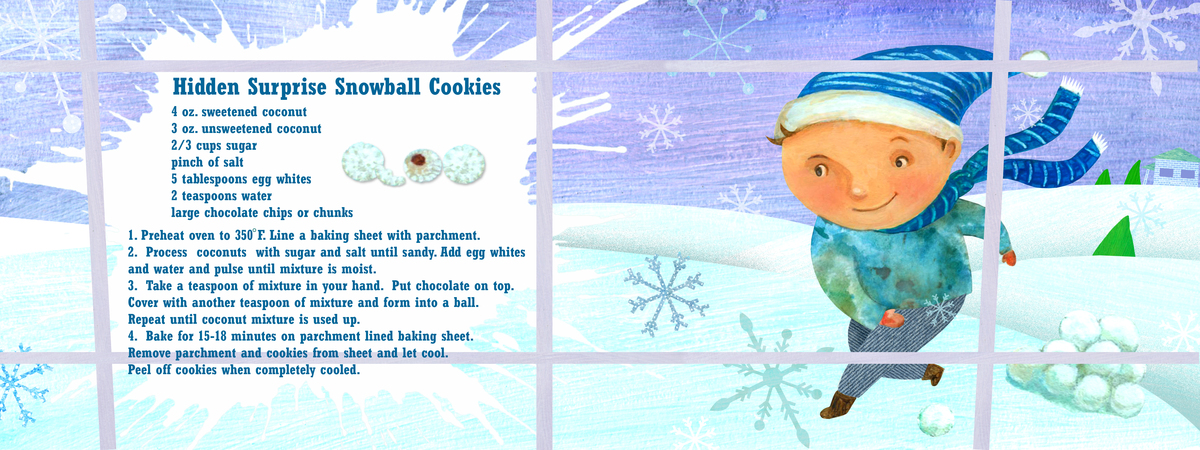 Hidden Surprise Snowball Cookies by Melissa M Iwai