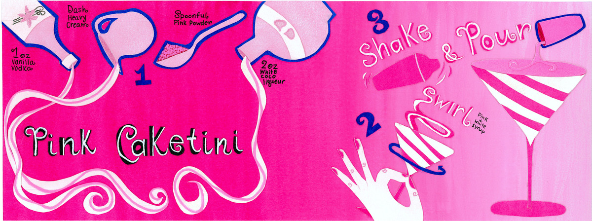 Pink Caketini by Brittny Counts