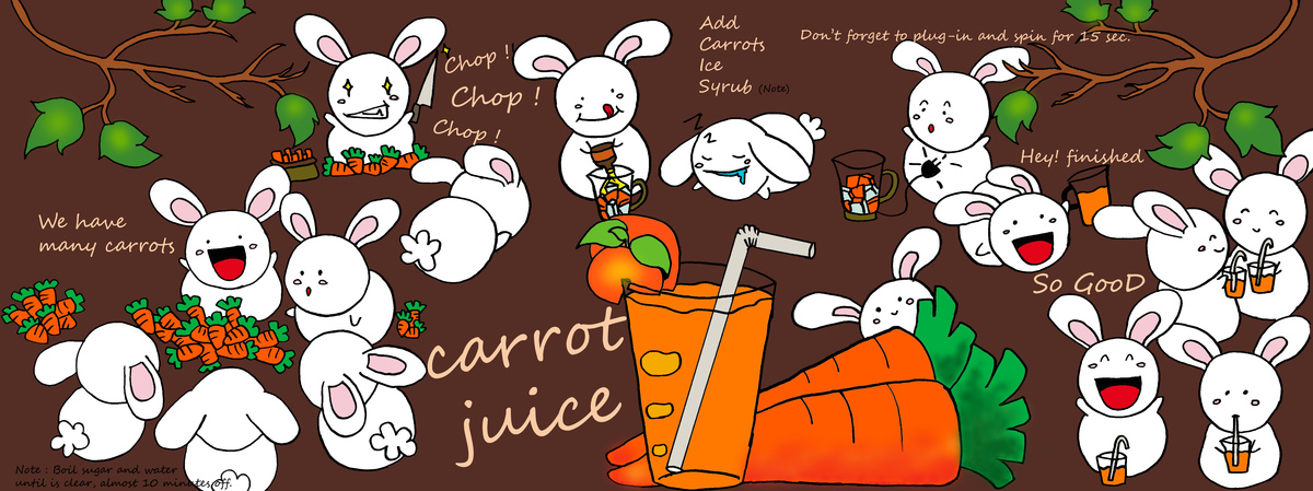 Carrot Juice by Nick Atp