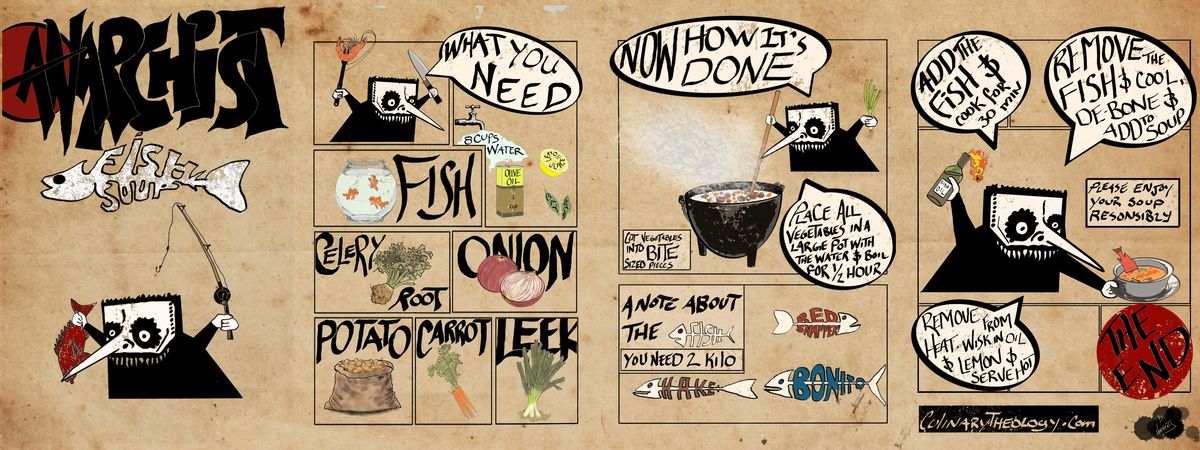 Anarchist Fish Soup by Heath Meikle