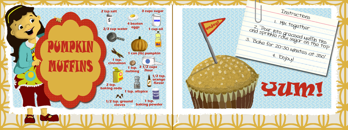 Pumpkin Muffins by Emily Wilson