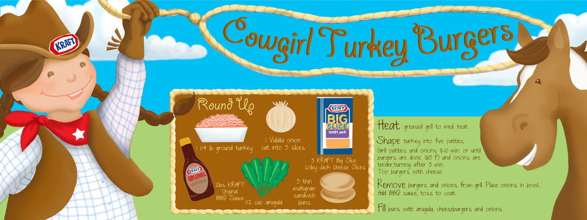 Cowgirl Turkey Burger by Patti Gay