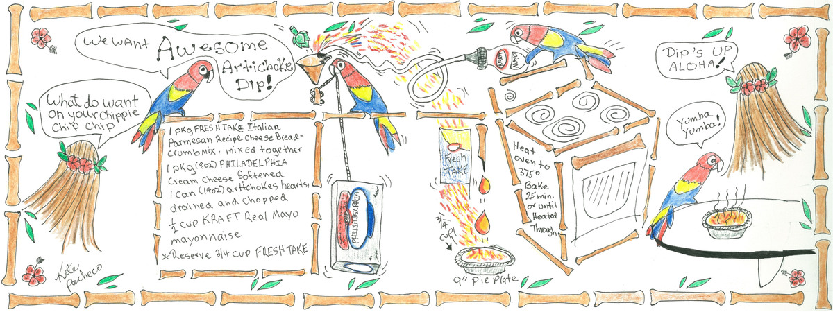 Awesome Artichoke Dip by Katherine Pacheco