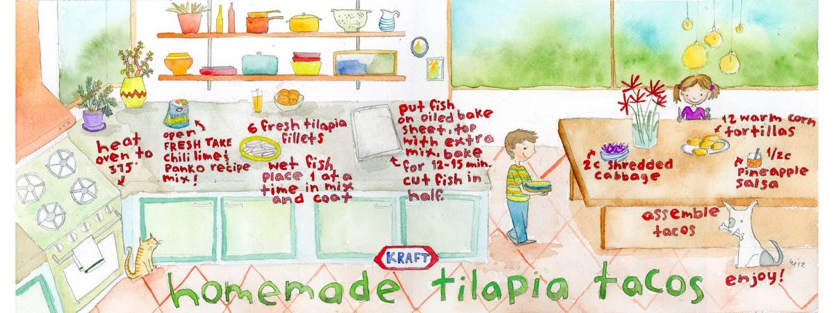 Homemade Tilapia Tacos by Char Char