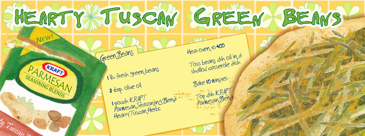 Hearty Tuscan Green Beans by Sheila Delgado
