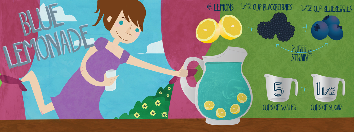 Blue Lemonade by Amber Vrsan