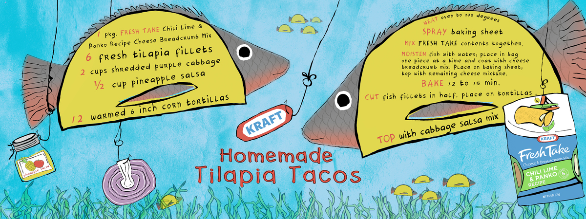 Homemade Tilapia Tacos by James Orndorf