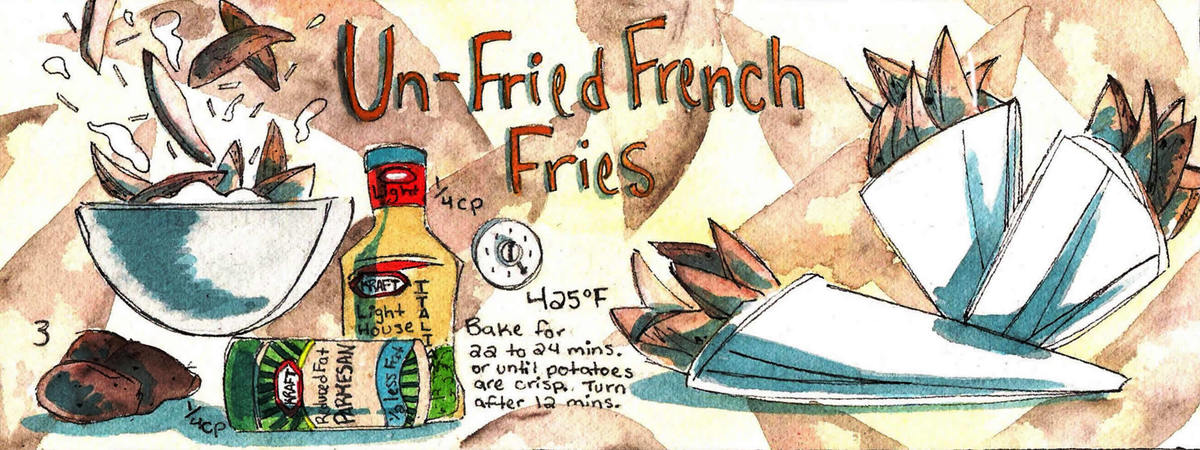 Un-Fried French Fries by Hope Myers