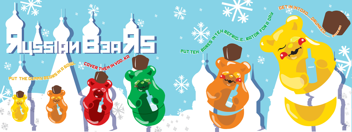 Russian Bears by Alesha Williams