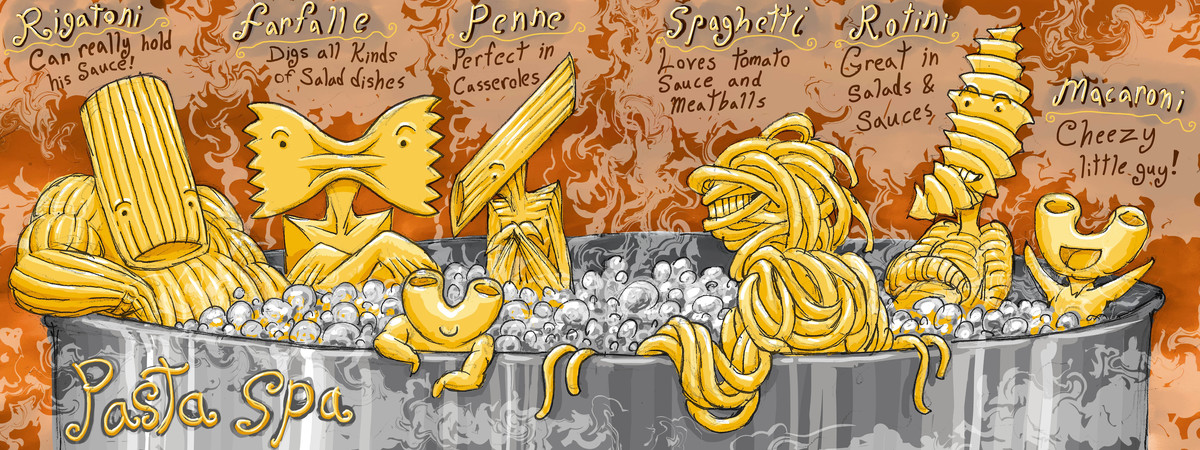 Pasta Spa by Evan Thomas