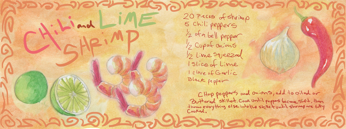Chili and Lime Shrimp by KC Anderson