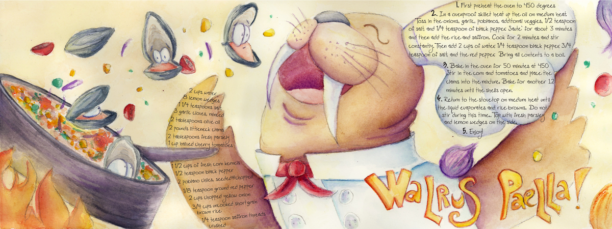 Walrus Paella by Nathalie Trinh
