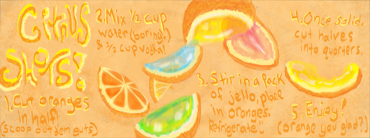 Citrus Shots by Crystal Dawn O'Donovan Citrus shots