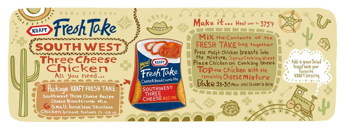 South West Three Cheese Chicken by Kaitlyn McCane