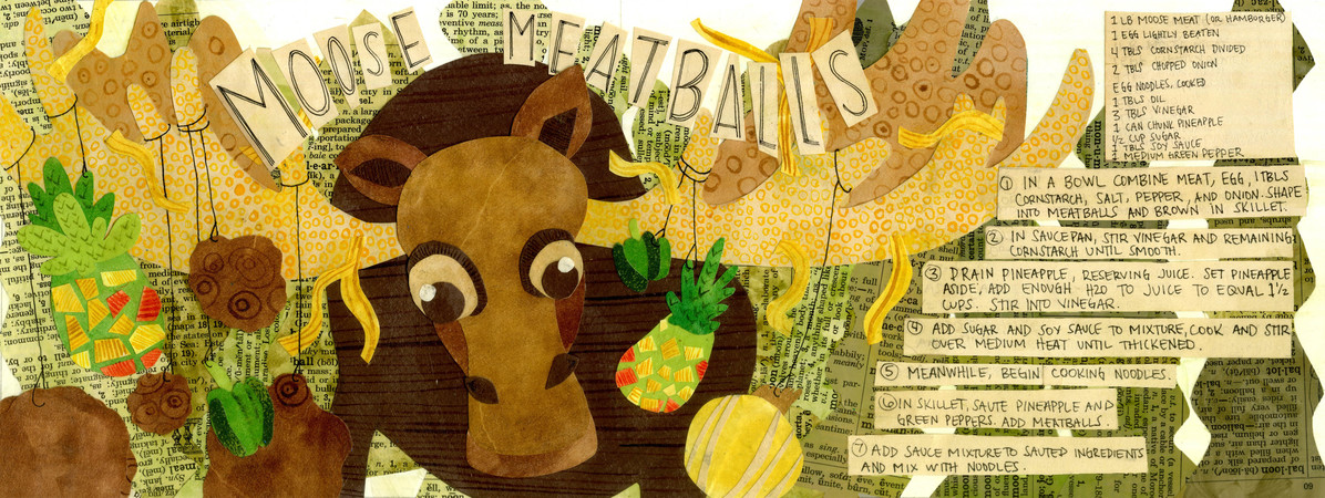 Moose Meatballs by Hannah Thees