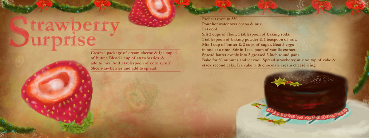 Strawberry Surprise by Angela Campisi