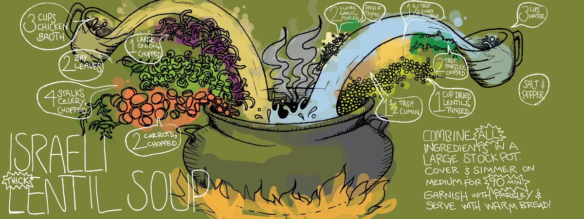 Israeli Thick Lentil Soup by Karl Fekete
