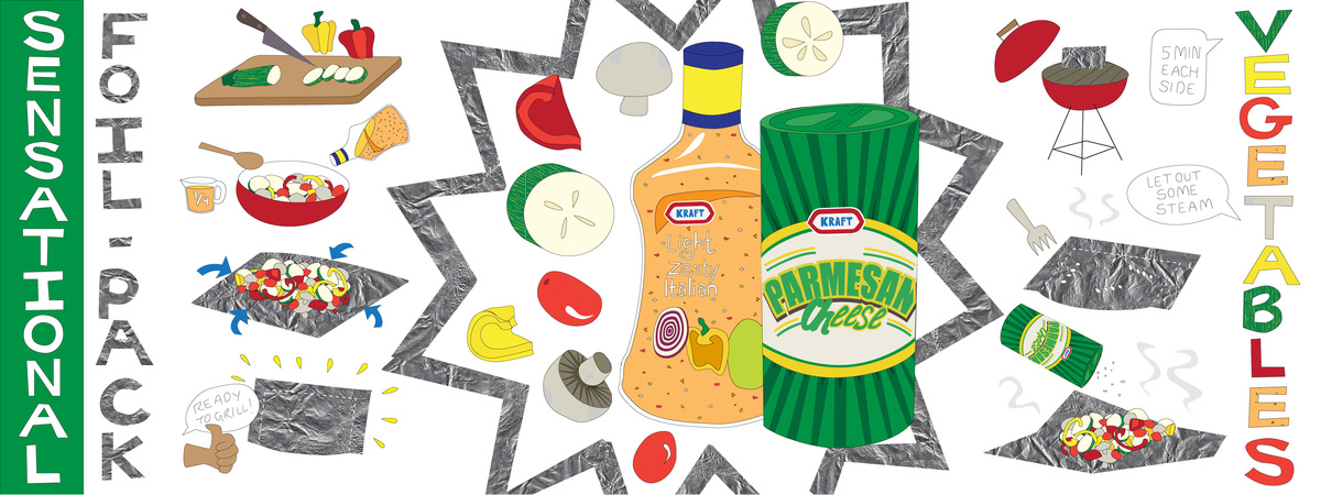Sensational Foil Pack Vegetables by Julie Lib