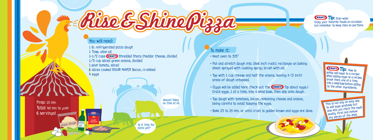 Rise and Shine Pizza by Suzanne Meyer-Kenney