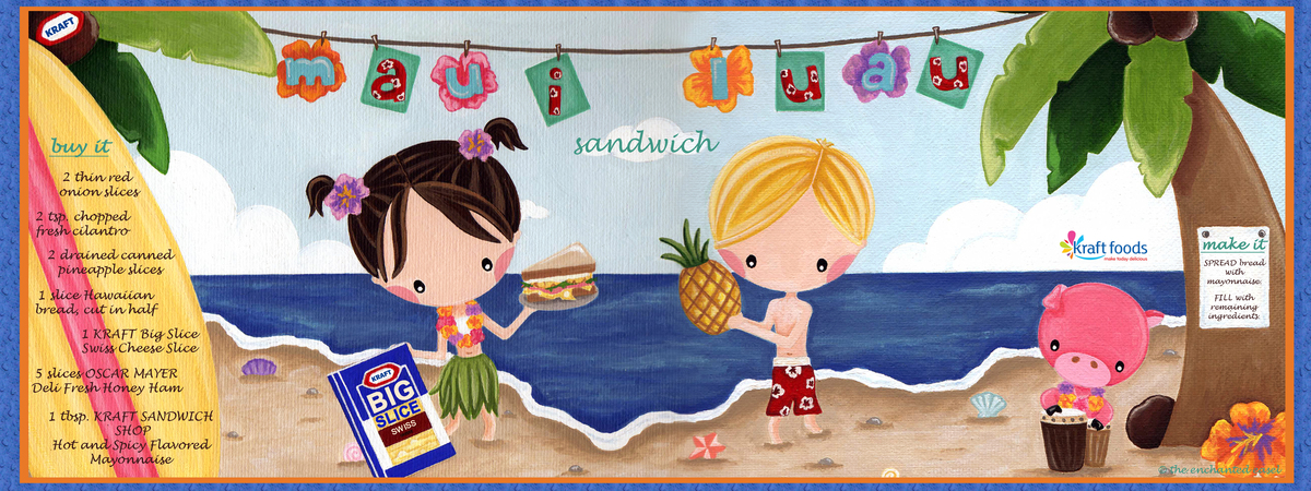 Maui Luau Sandwich by Nicole Esposito