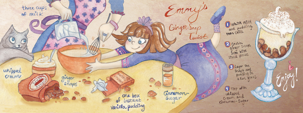 Emmy's Ginger Snap Twist by Emily Rabatsky