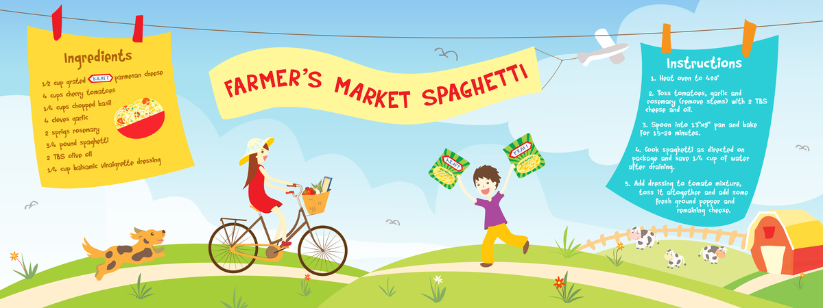 Farmer's Market Spaghetti by Heidy Dianakurniawan