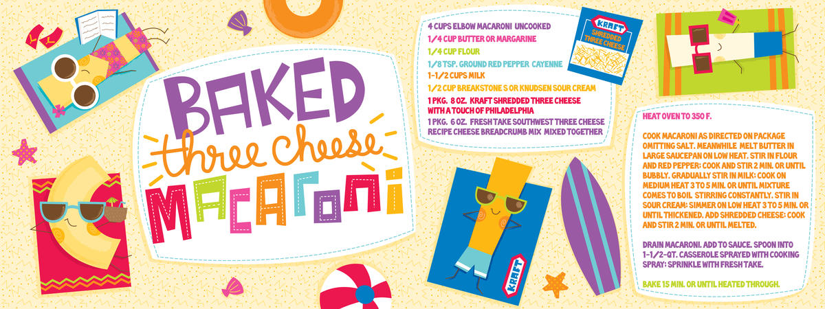 Baked Three Cheese Macaroni by Tamara Henderson