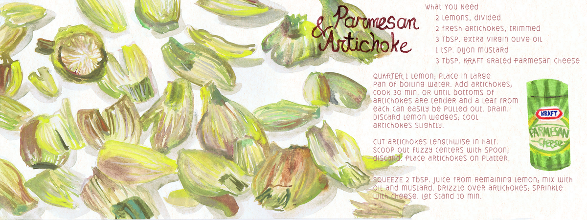 Parmesan and Artichoke by Naomi Bardoff
