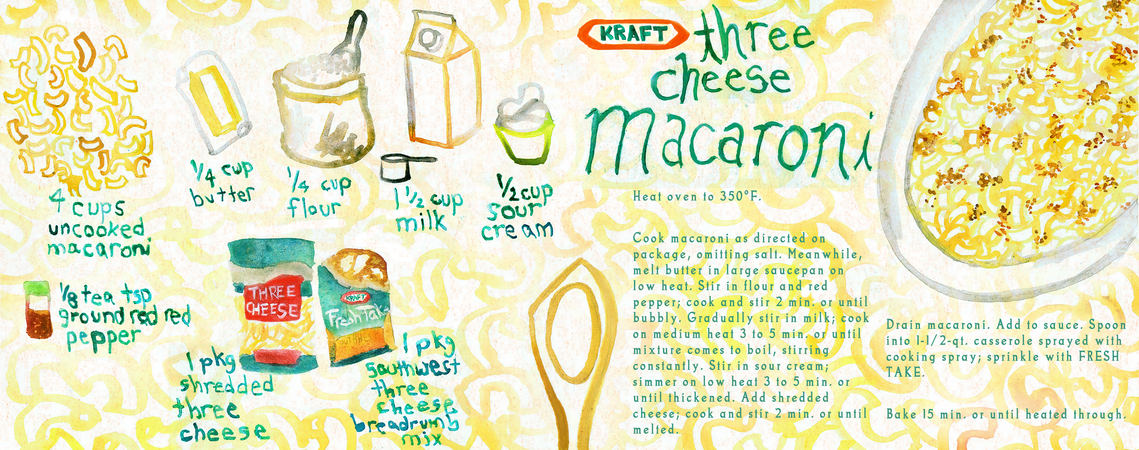 Three Cheese Macaroni by Naomi Bardoff