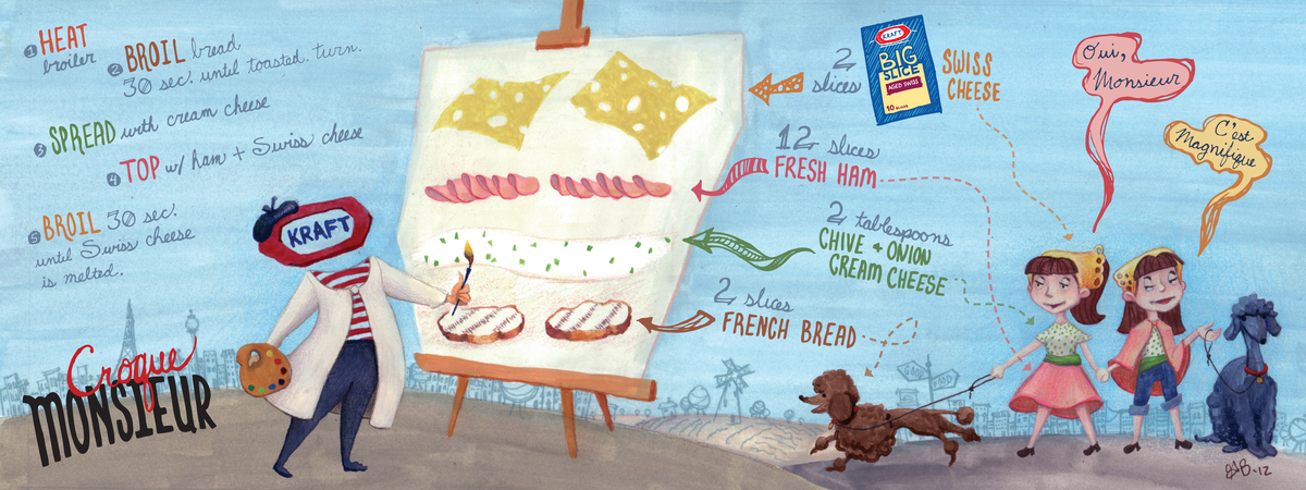 Croque Monsieur by Gail Buschman