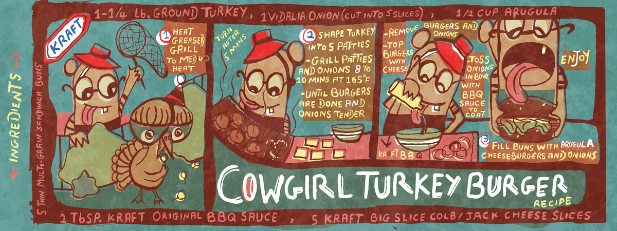 Cowgirl Turkey Burger by Kevin Bongang
