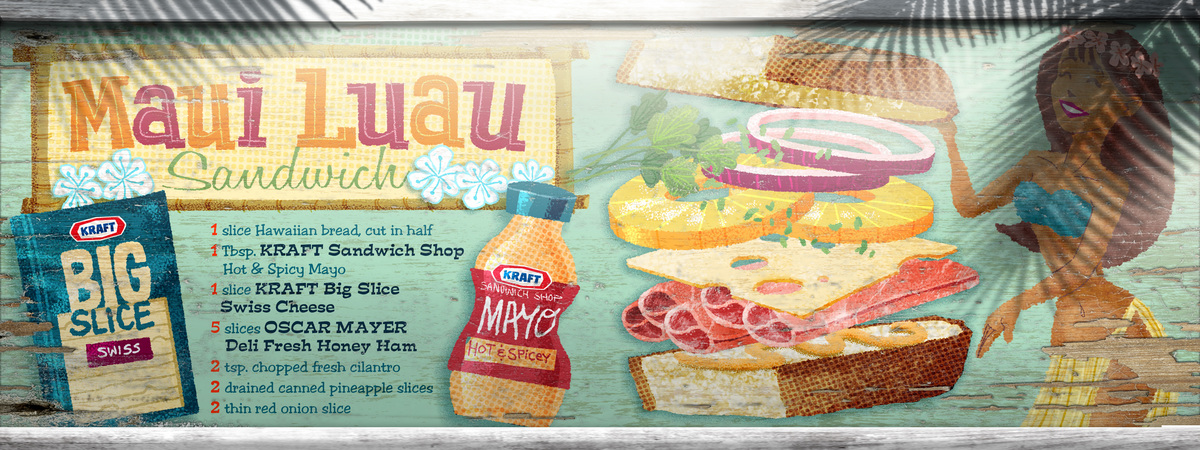 Maui Luau Sandwich by Ingvard Ashby