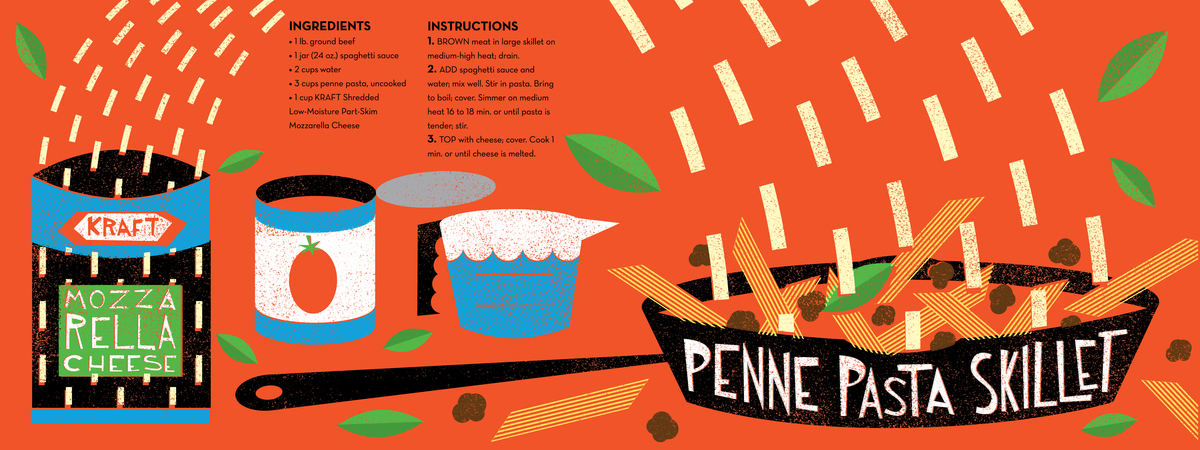 Penne Pasta Skillet by Branden Vondrak