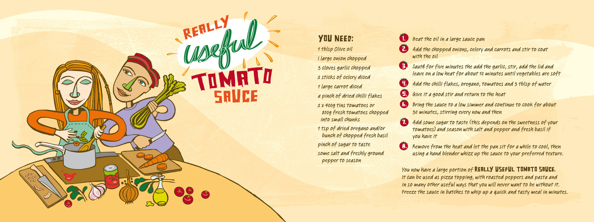 Really Useful Tomato Sauce by Karen Nolan