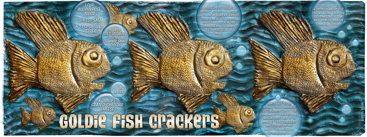 Goldie Fish by BlueGirl by Ruth Demandt