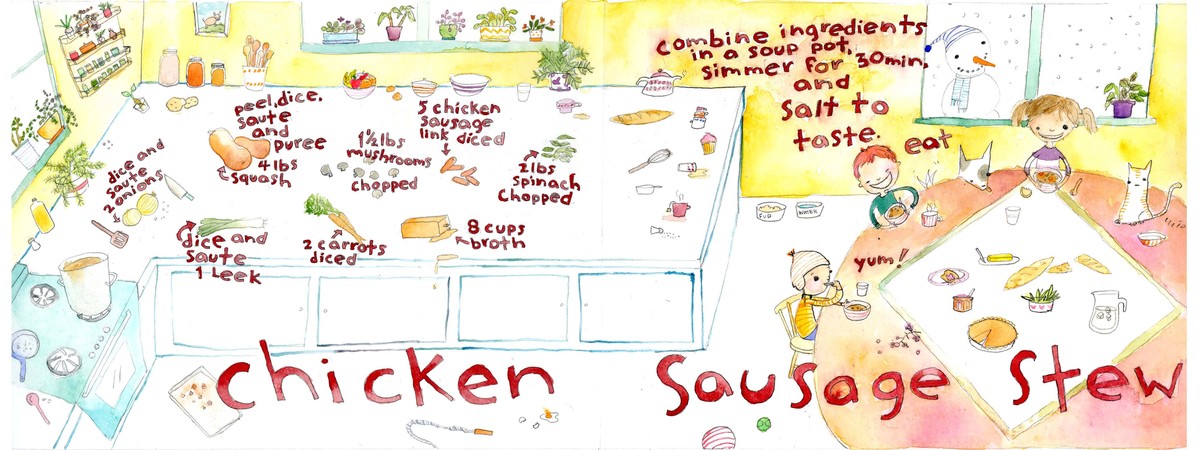 Chicken Sausage Stew by Char Char