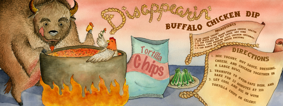 Disappearin' Buffalo Chicken Dip by Amanda Todd